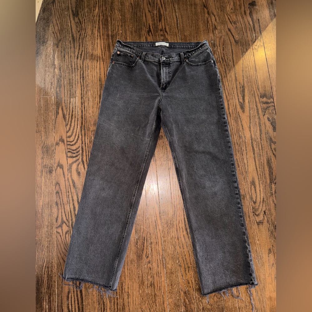 Abercrombie & Fitch Black Flare Jeans